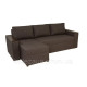 Кутовий диван Комфорт (коричневий, 242х148 см)