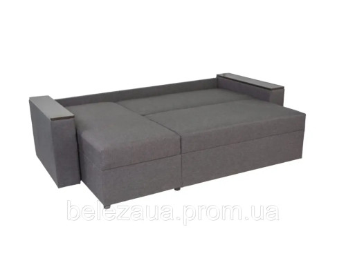 Кутовий диван Комфорт (сірий, 242х148 см)