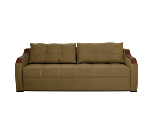 Диван Євро Б-222 (бежевий, 226х105 см)