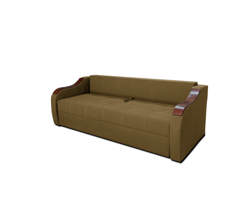 Диван Євро Б-222 (бежевий, 226х105 см)