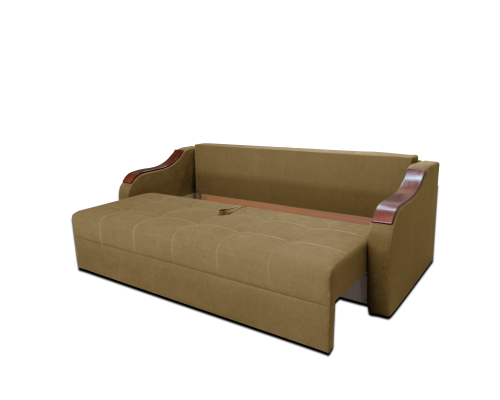 Диван Євро Б-222 (бежевий, 226х105 см)