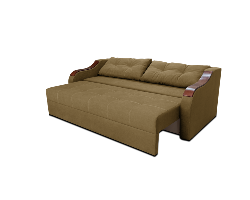 Диван Євро Б-222 (бежевий, 226х105 см)