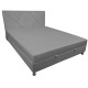 Ліжко Дрім (сірий, 200х160 см)