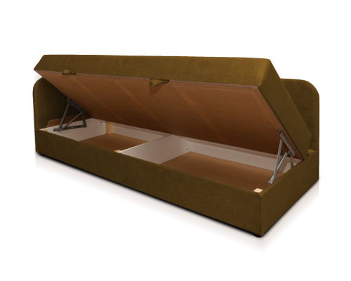 Диван Ліжко Ліра (коричневий, 202х80 см)