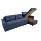 Кутовий диван Макс 3М (джинс, 300х155 см)
