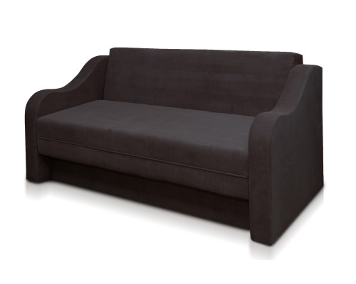 Диван Моніка (чорний, 142х80 см)