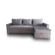 Кутовий диван Макс (сірий, 245х155 см)