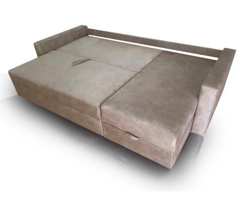 Кутовий диван Макс (бежевий, 245х155 см)