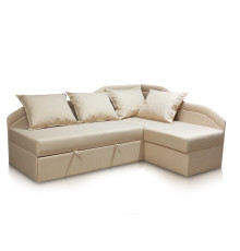 Кутовий диван Честер (бежевий, 270х155 см)